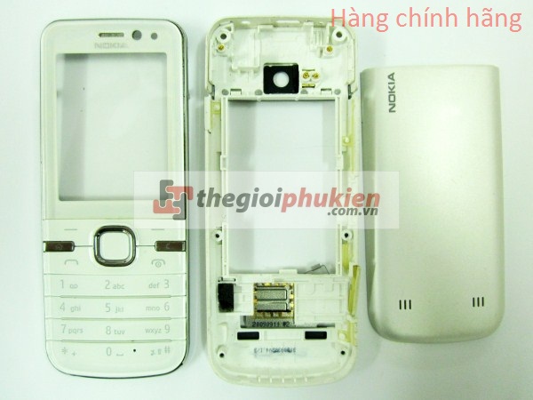 Vỏ Nokia 6730 White Công ty ( Full bộ )
